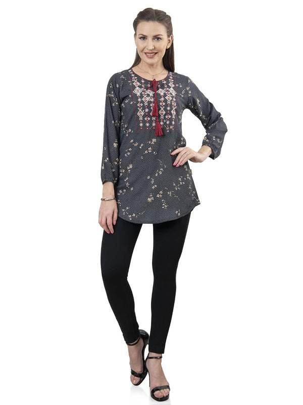 Floral Tie-Up Kurta: Modern Comfort & Style